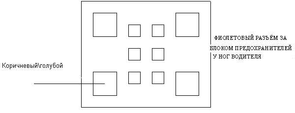 Точки подключения автосигнализации на Audi A4 1997. Концевик багажника Точки подключения автосигнализации на Audi A4 1997. Концевик багажника