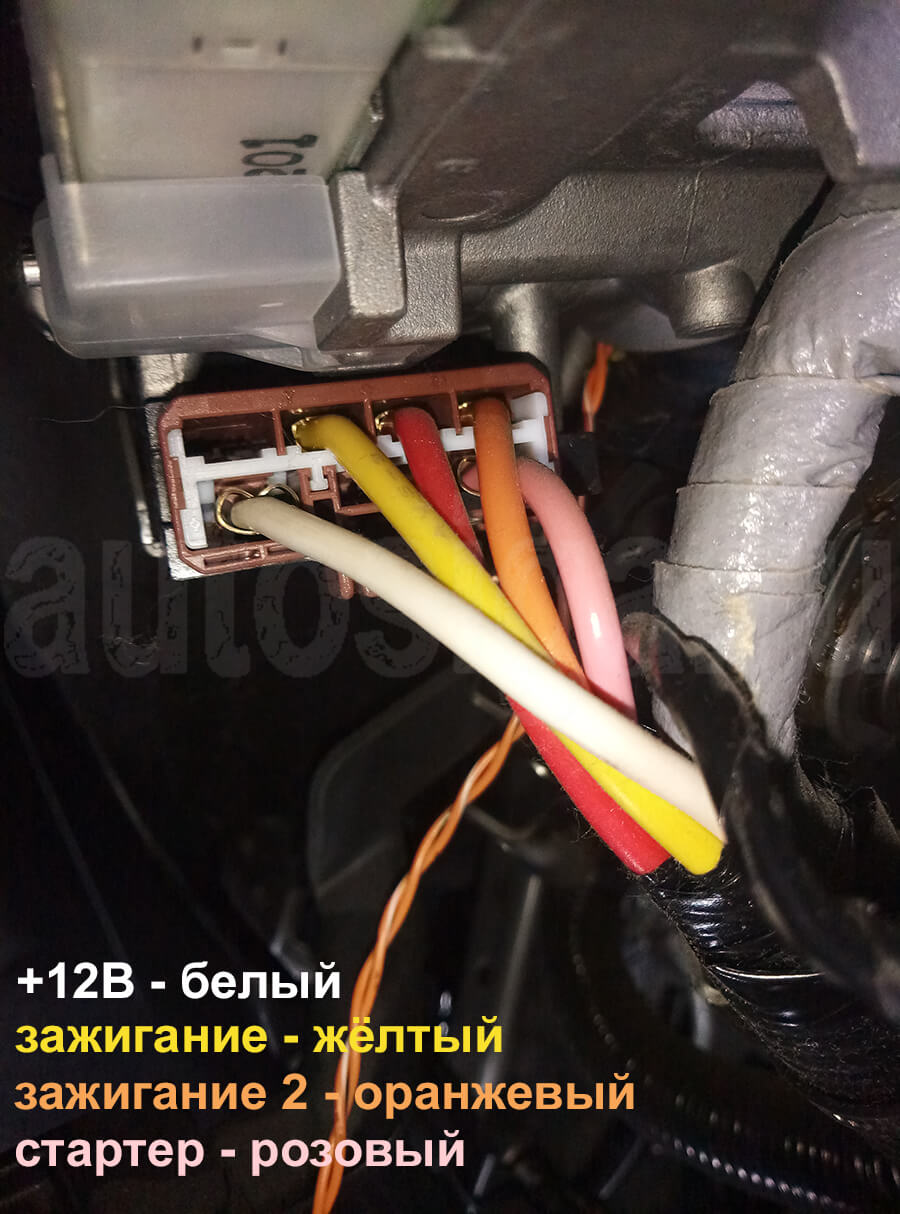 Разъём замка зажигания Honda Freed Spike Hybrid 2012