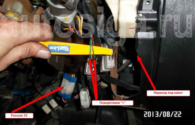 Установки автосигнализации на Hyundai Starex SVX 2003