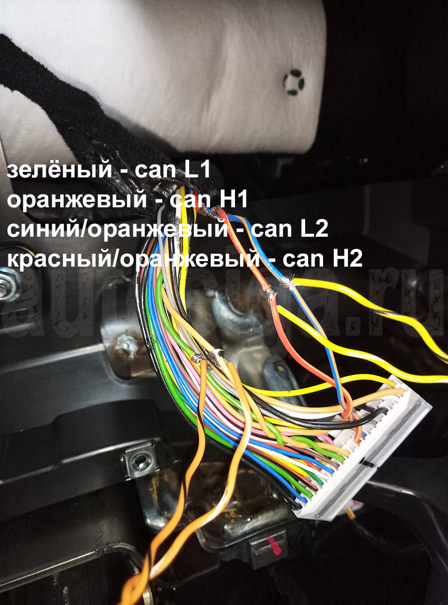 CAN на Hyundai Creta 2016-2020 Подключение к can Hyundai Creta 2016-2020