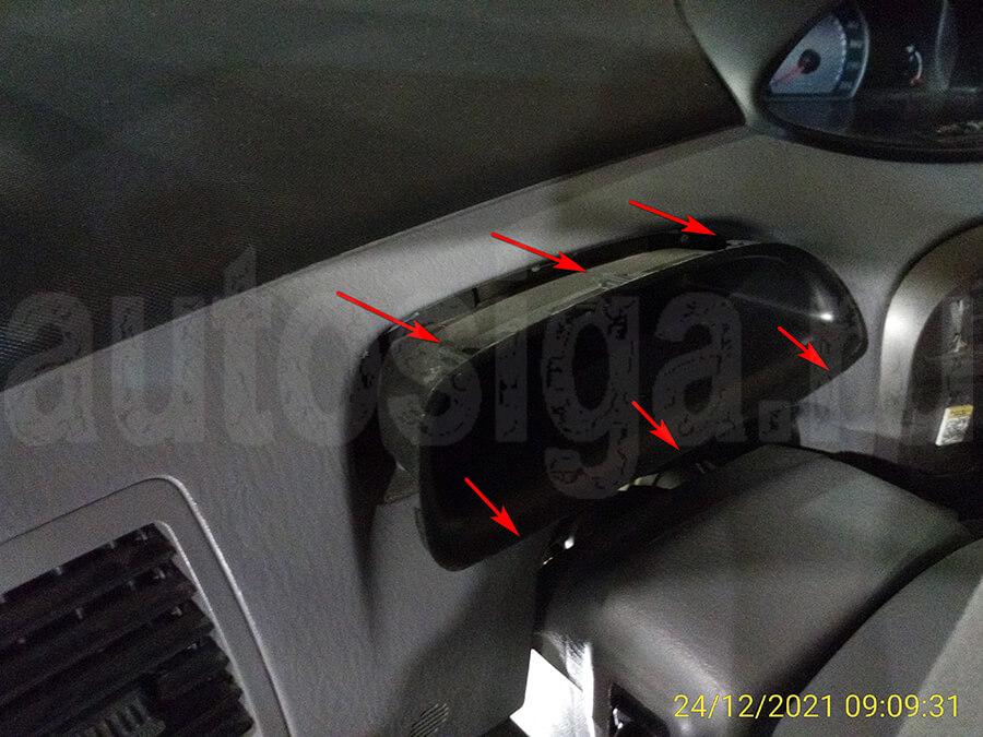 Снимаем малую панель приборов Hyundai Matrix – снятие малой панели приборов