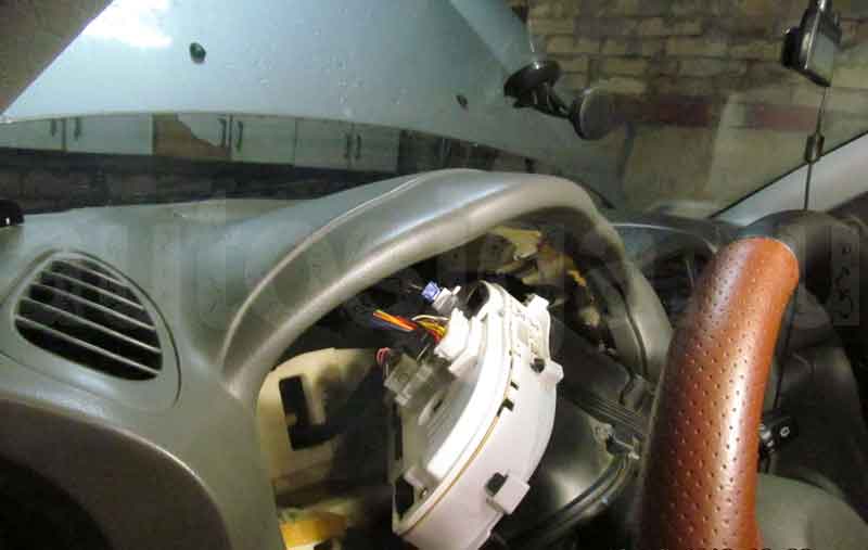 Приборная панель Подключение на приборной панели