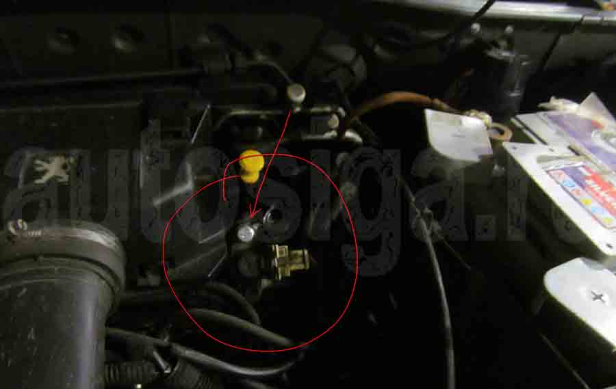 Датчик температуры на Iran Khodro Samand