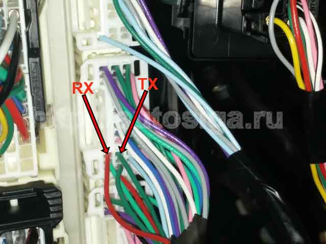 Карта установки автосигнализации на Toyota Land Cruiser Prado 150 PTS