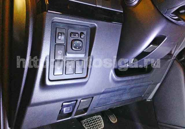 Карта установки автосигнализации на Toyota Land Cruiser Prado 150 PTS