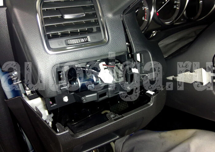Установка сигнализации на Mazda CX-5 2016 Установка сигнализации на Mazda CX-5 2016