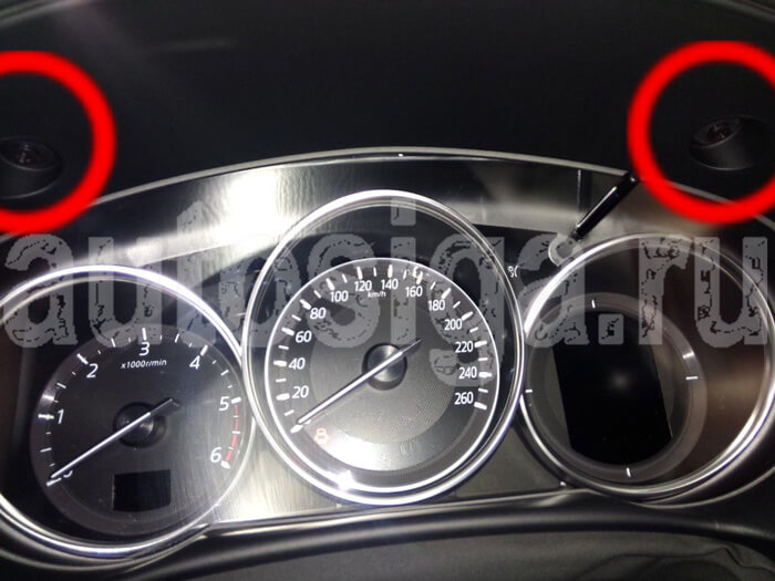 Установка сигнализации на Mazda CX-5 2016
