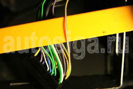 Карта установка автосигнализации на Opel Corsa 2010 Карта установка автосигнализации на Opel Corsa 2010