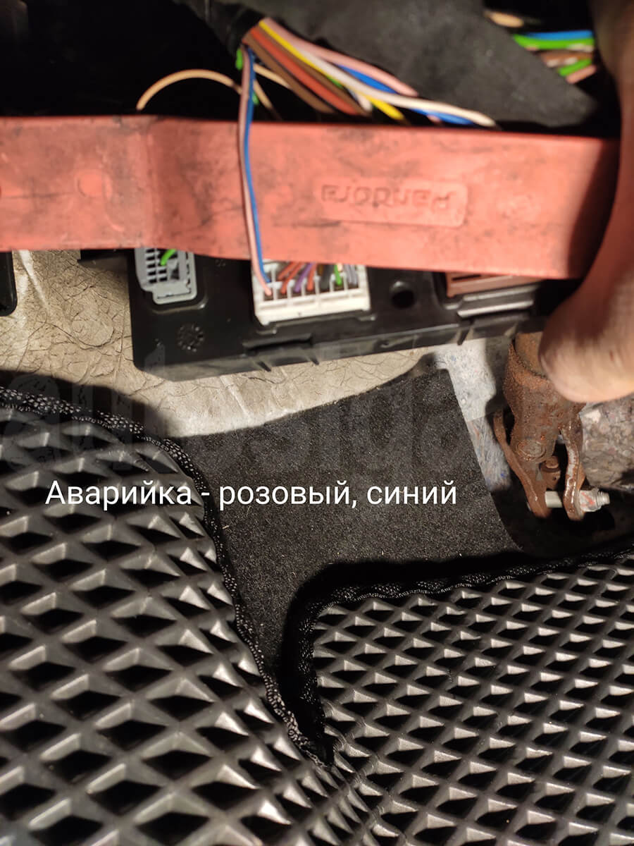 Подключение к аварийке на Рено Логан 2017