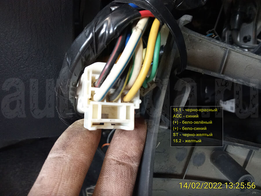 Suzuki Jimny 2008 – силовые провода