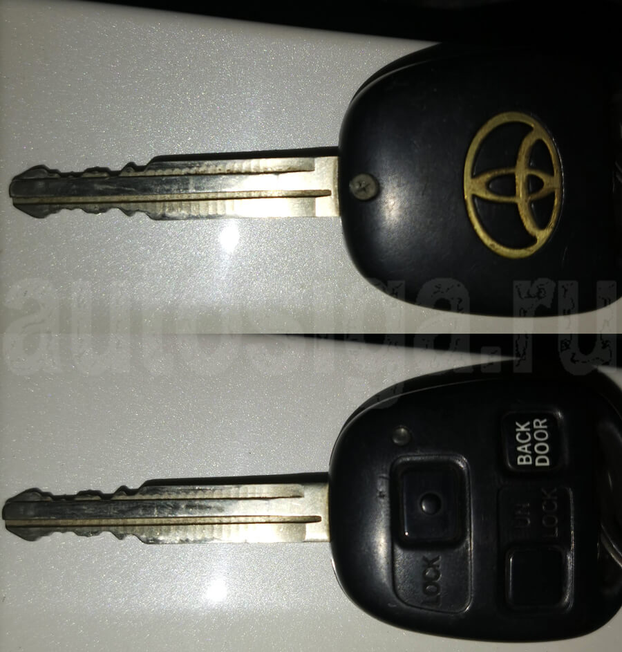 Toyota Alphard Hybrid 2006 – ключ замка зажигания Ключ автомобиля Toyota Alphard
