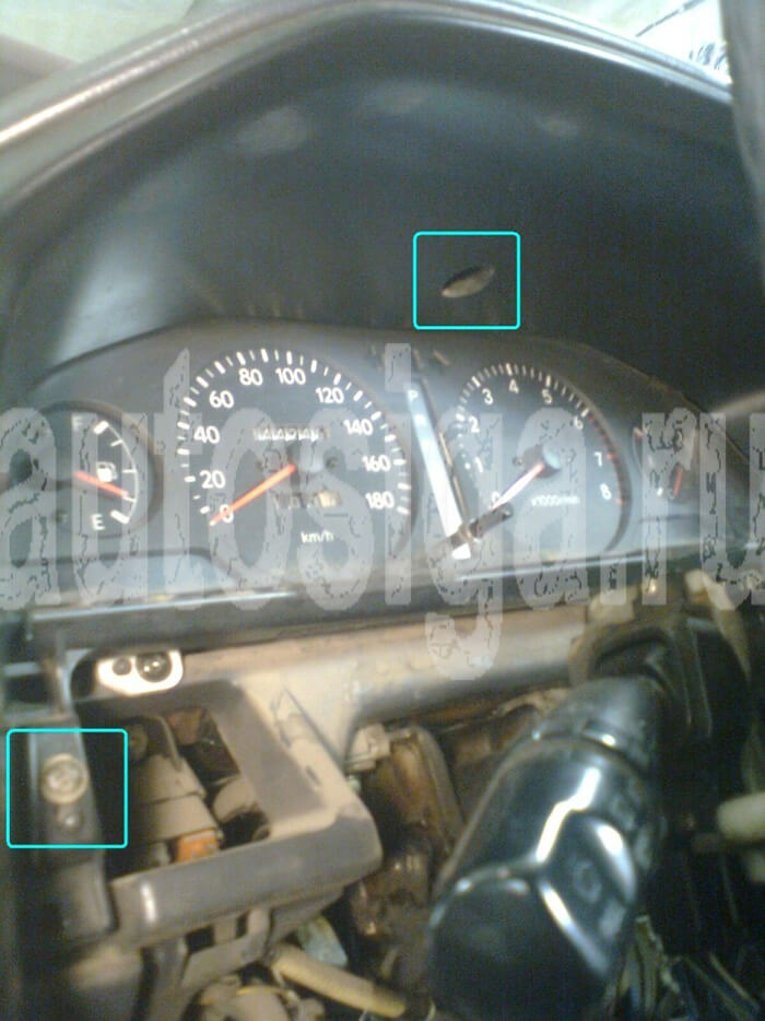 Установка сигнализации на Toyota Caldina 1996-1997