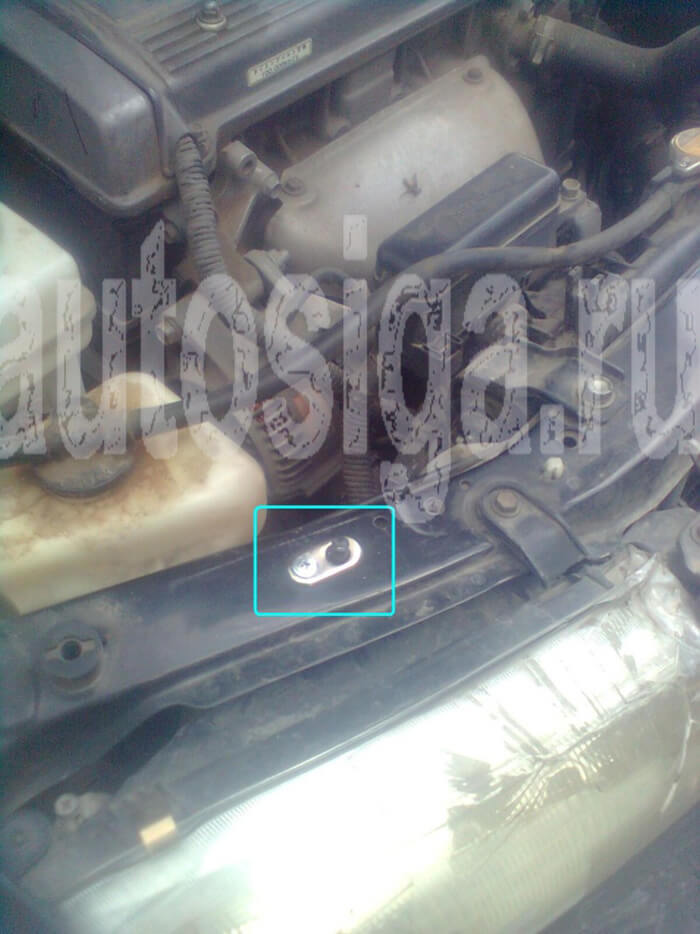 Установка сигнализации на Toyota Carina 1993-1996