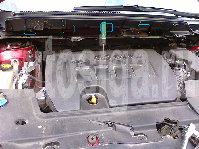 Установка сигнализации на Toyota Auris 2007-2011 Установка сигнализации на Toyota Auris 2007-2011
