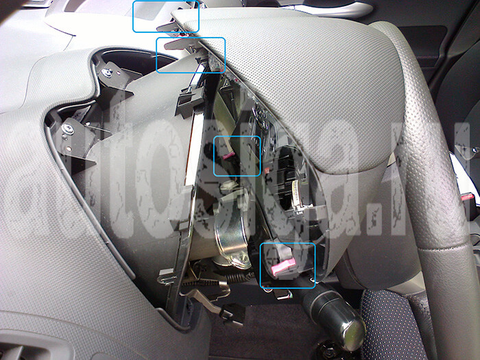 Установка сигнализации на Toyota Auris 2007-2011 Установка сигнализации на Toyota Auris 2007-2011