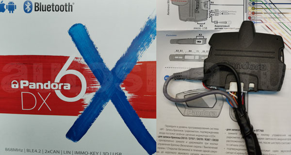 Автосигнализация Pandora DX6X