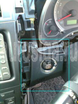 Установка автосигнализации на Toyota Fielder