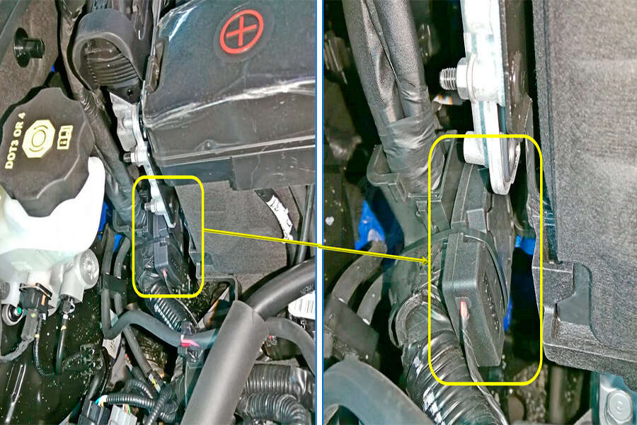 Kia Soul 2019-2023 Пьезосирена Киа Соул 2019-2023 Установка пьезосирены