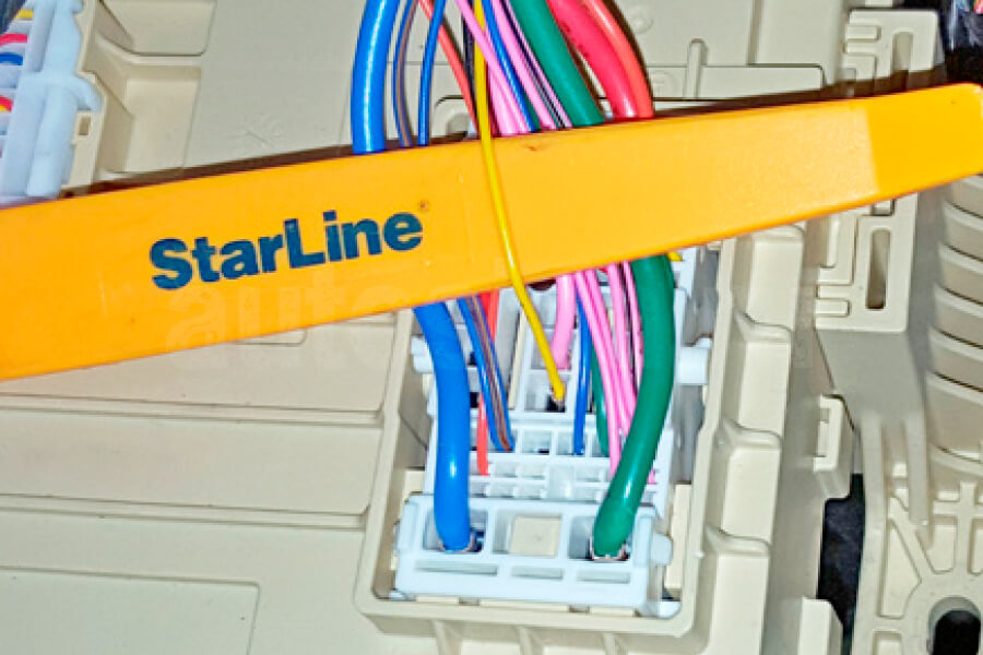 Kia Soul 2019-2023 Стартер Киа Соул 2019-2023 Подключение к Стартеру на блоке предохранителей