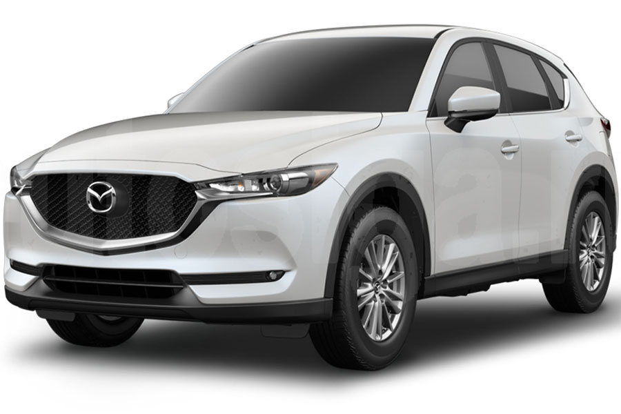 Mazda CX-5 2017 PTS: карта установки автосигнализации Mazda CX-5 2017 PTS, левый руль: установка автосигнализации