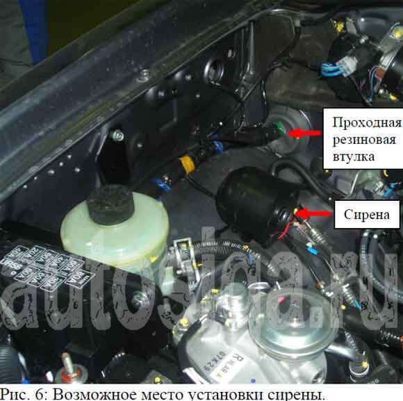 Возможное место установки сирены