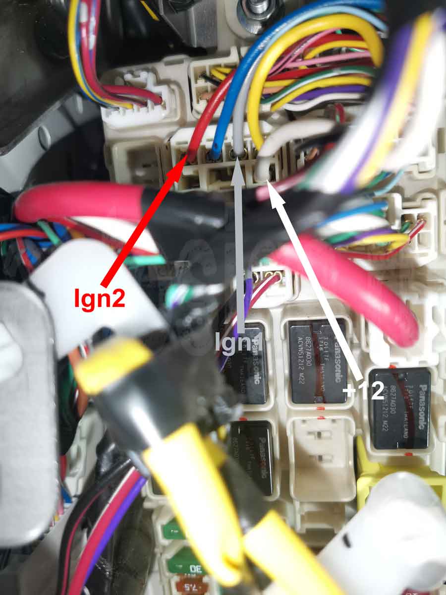 Подключение силовых проводов на Mitsubishi Montero Sport 2023