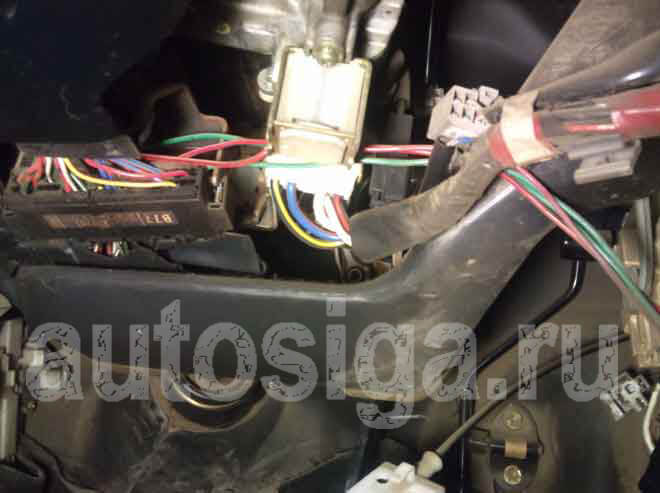 Карта установка автосигнализации с автозапуском на автомобиль Toyota Corona