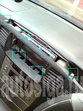 Карта монтажа автосигнализации Starline А91 на Fielder 2007